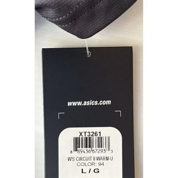 Asics Womens Circuit 8 Short Sleeve Athletic Jersey Shirt Top - Picture 6 of 15